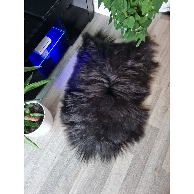 Black (Not Dyed) Icelandic Rugs