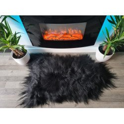 Black (Not Dyed) Icelandic Rugs