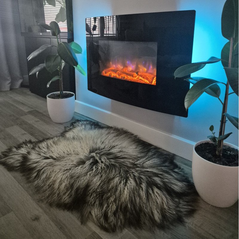 Unique Curly Grey-120cm