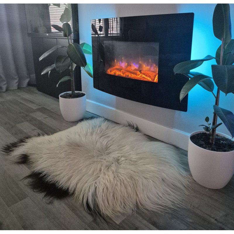 Unique Curly Cream/Black-115-120cm