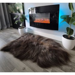 Unique Brown/Grey-135cm long