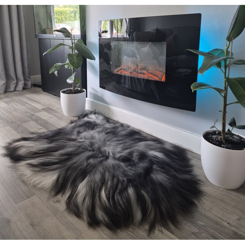 Unique Black/Grey-130cm long