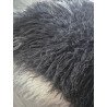 Curly Black/White- 115cm long
