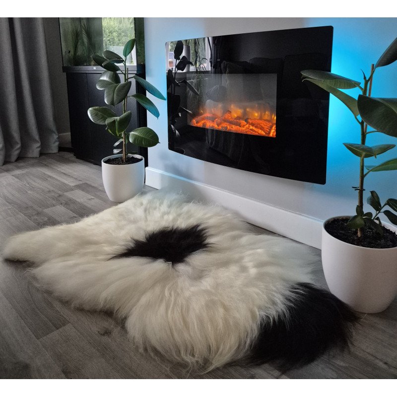Unique White/Black-130cm long