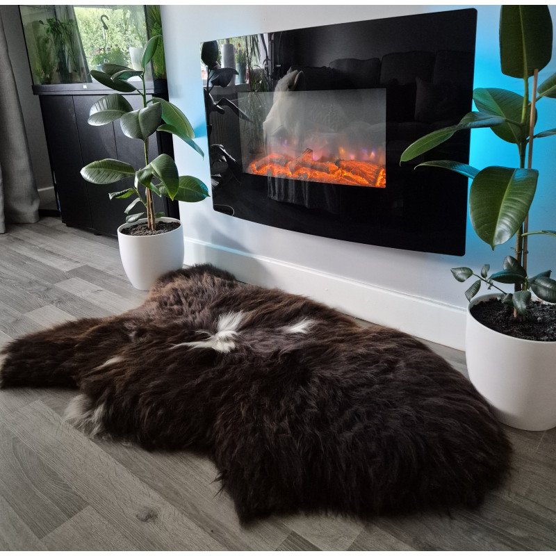 Unique Dark Brown-133cm long