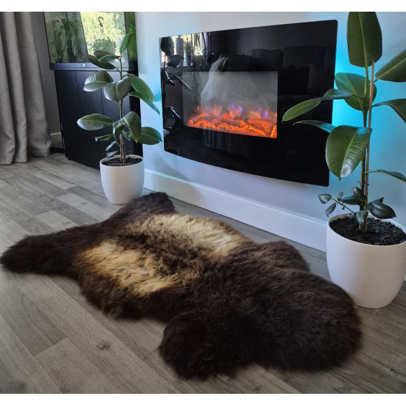 Unique Brown/Cream-130cm long