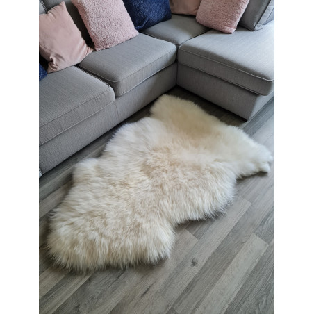 IVORY/WHITE RUG 150cm
